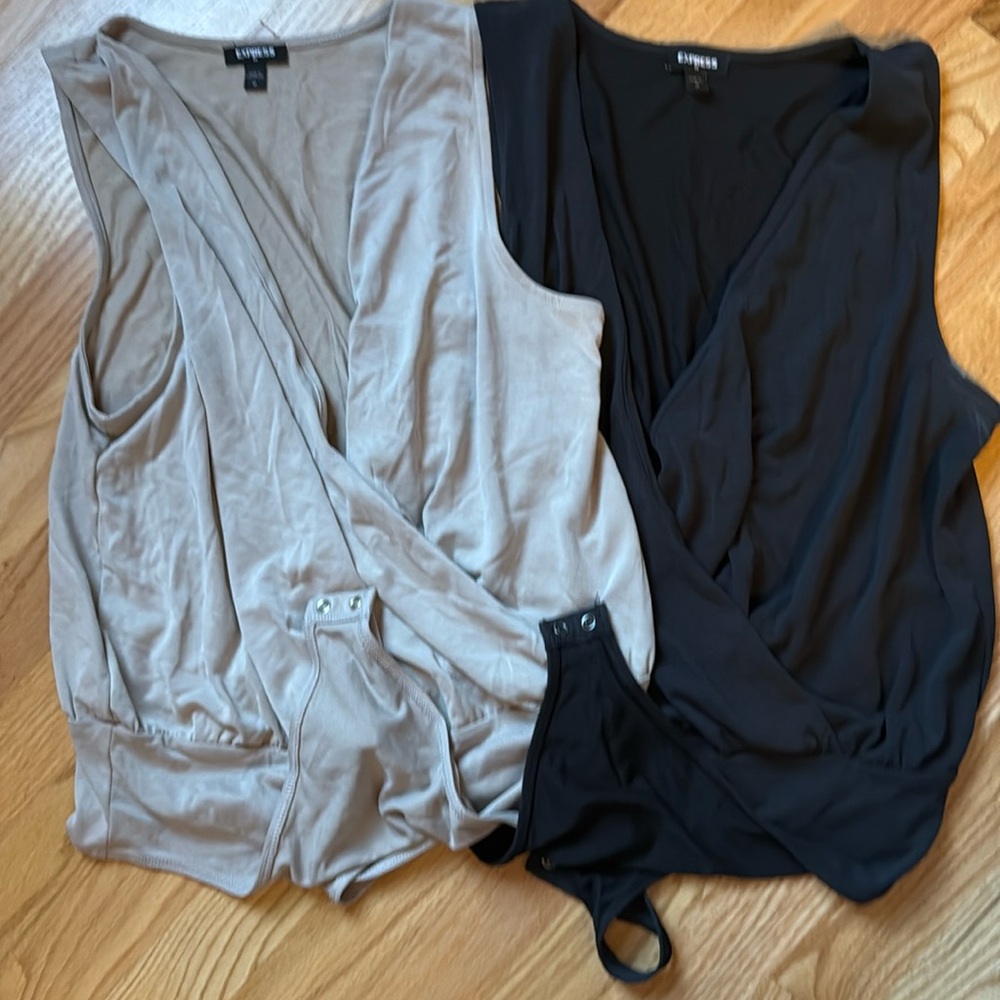Express bodysuits new without tags.   Never worn couldn’t return waited to long